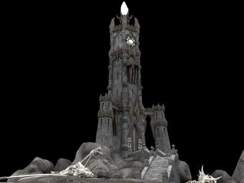 Dark Tower Model 3D