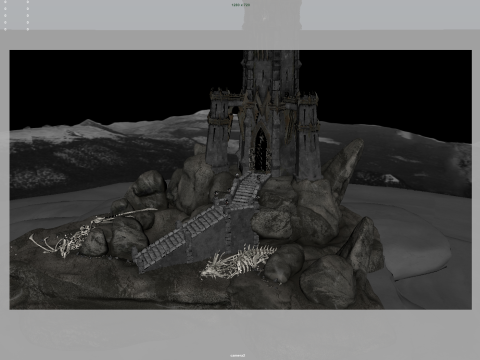 Dark Tower Model 3D