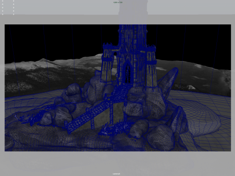 Dark Tower Model 3D