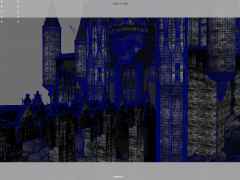 Skeleton Castle 3D मॉडल