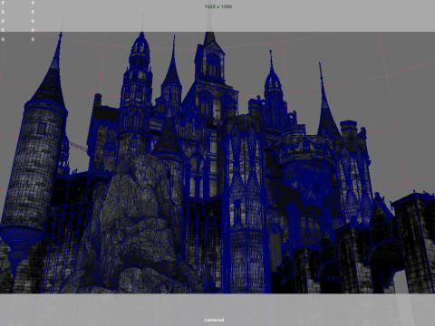 Skeleton Castle 3D मॉडल