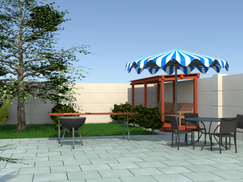 Tuin 3D Model