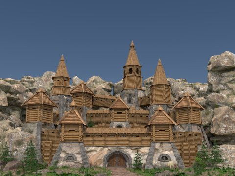 Fort 3Dモデル