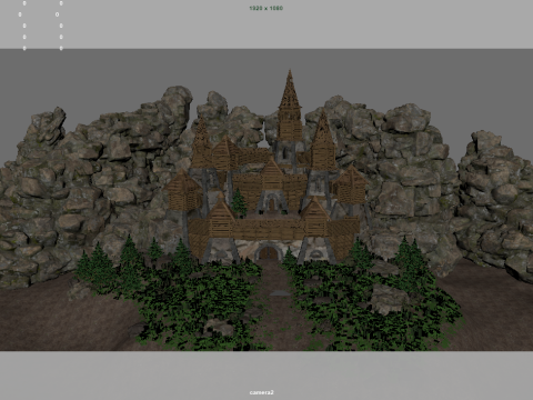 Fort Modelo 3D