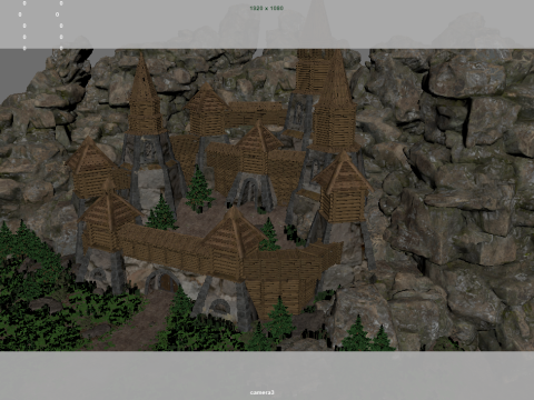 Fort Modelo 3D