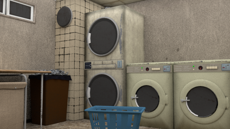 Laundry 3D मॉडल .c4d .max .obj .3ds .fbx .stl .blend 