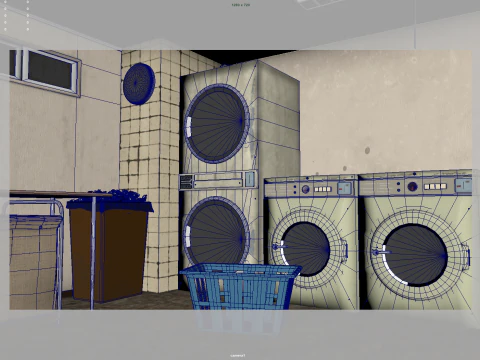 Laundry 3D Model
