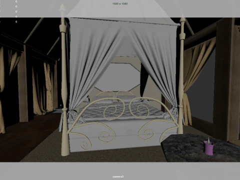 Tropical vacation 3D Model