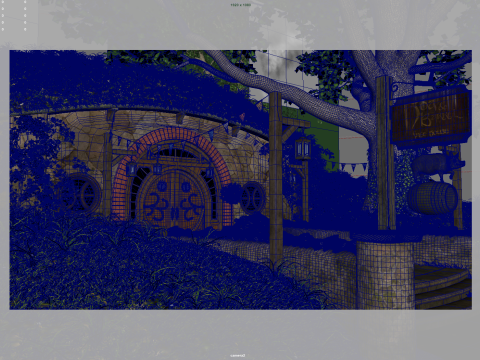 Hobbits house Modello 3D