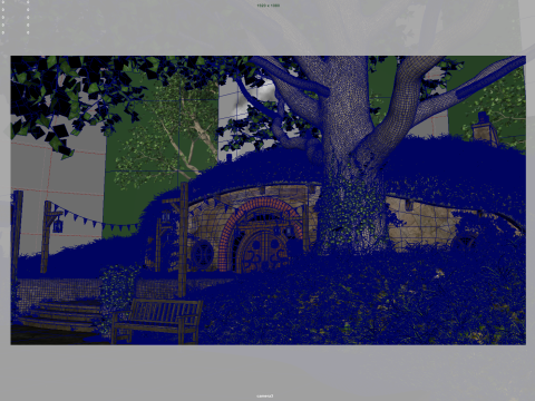 Hobbits house Modello 3D