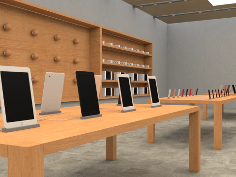 Electronic Store 3D Model