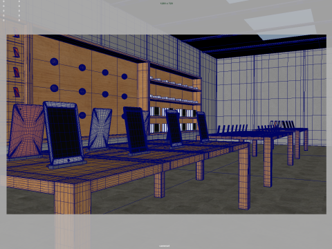 Electronic Store Model 3D