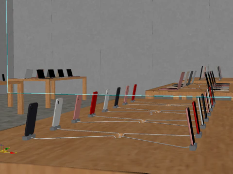 Electronic Store 3D Model