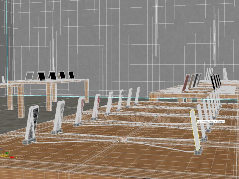 Electronic Store 3D Model