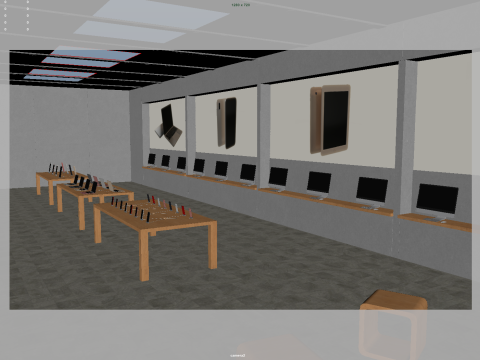 Electronic Store Model 3D