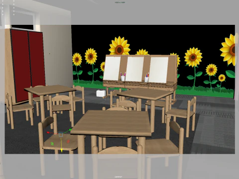 Kindergarten Classroom 3D Model