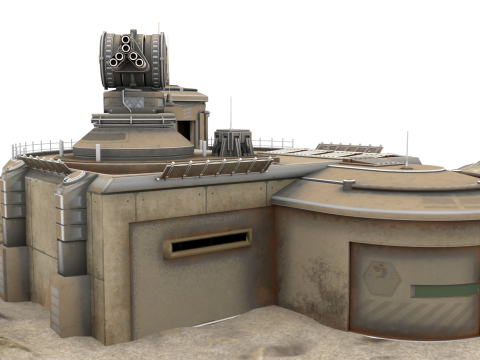 Mars Base 3D 模型