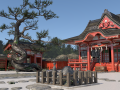 Japanese-shinto-shrine 3D Modell