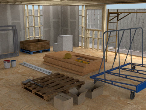 Under Construction 3D Model