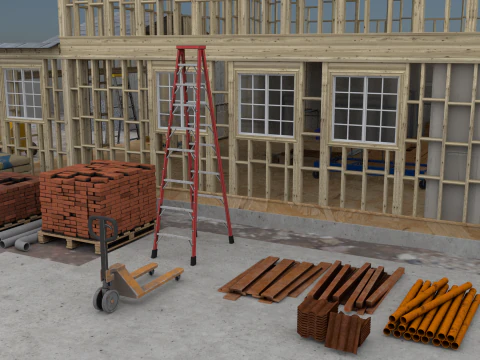 Under Construction 3D Model