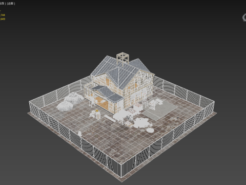 Under Construction Modelo 3D
