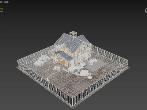 Under Construction 3D Model