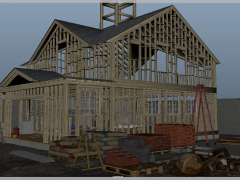 Under Construction 3D Model