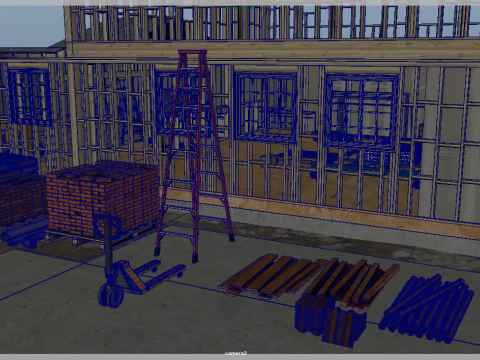 Under Construction 3D Model
