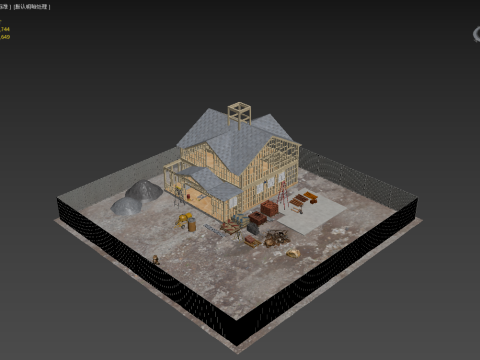 Under Construction Modelo 3D