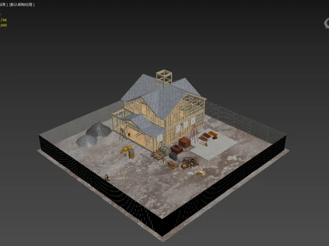 Under Construction 3D Model