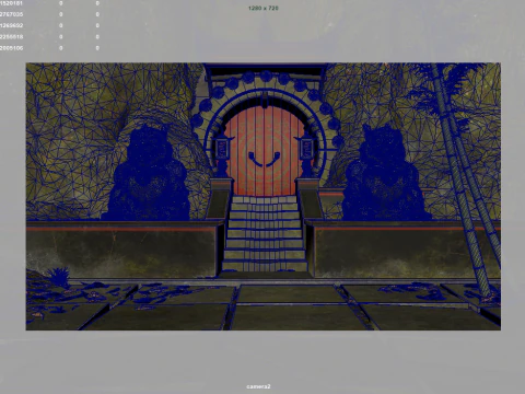 Chinese Temple 3D Model