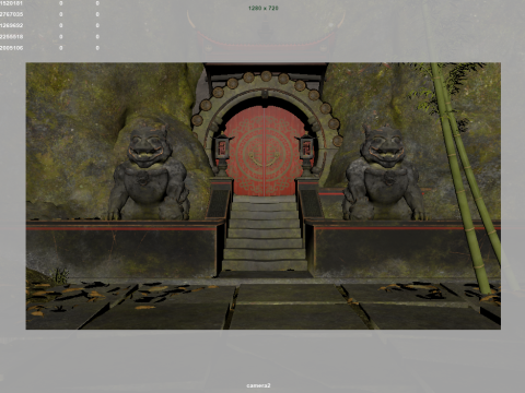 Chinese Temple Model 3D