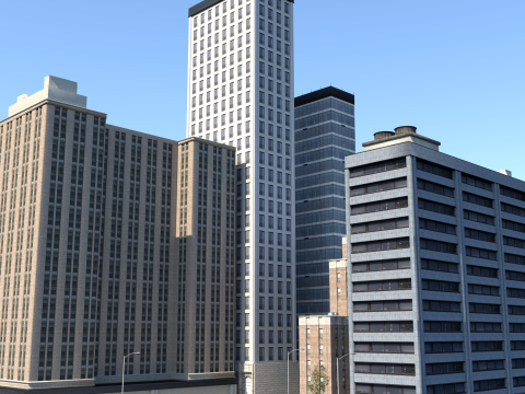 City 3Dモデル