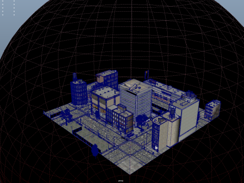 City 3D मॉडल