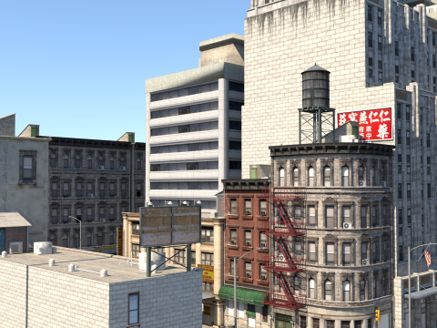 City 3D Modell