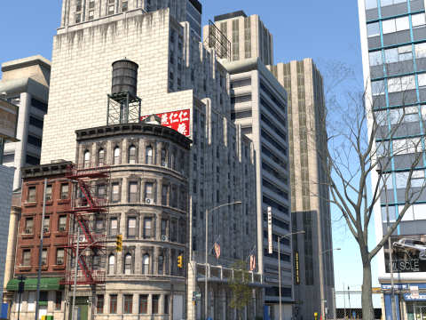 City 3D Modell