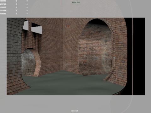 Sewer tunnel 3D-Modell