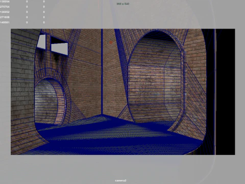 Sewer tunnel 3D Model