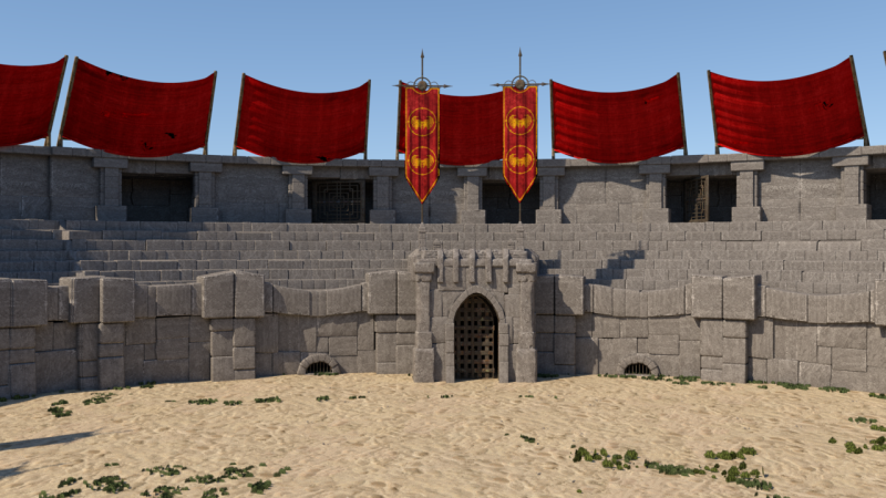 Colosseum 3D Model .c4d .max .obj .3ds .fbx .stl .blend 