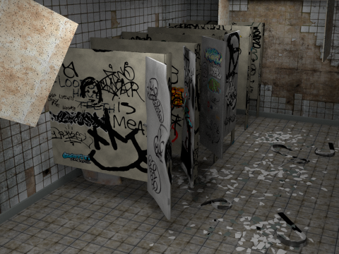 Mens Room 3Dモデル