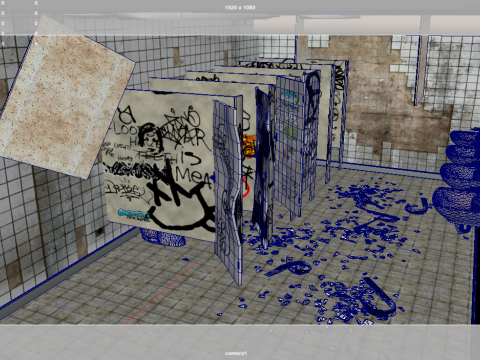 Mens Room 3D Model