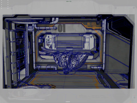 SciFi Environment 3D Model