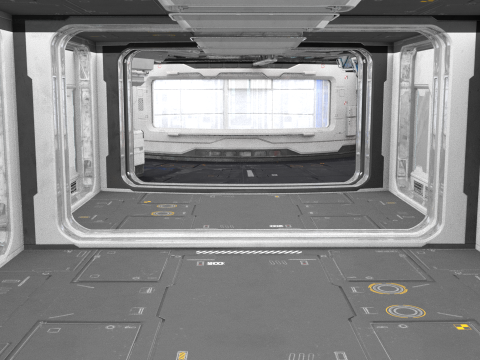 Space Station 3D Model