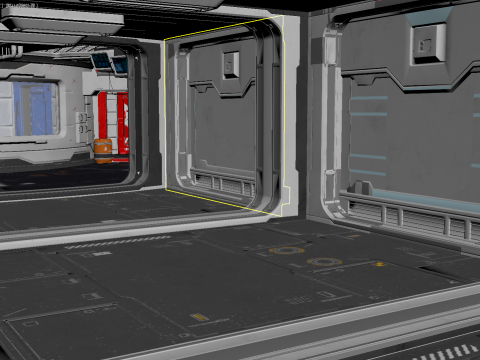 Space Station 3D Model
