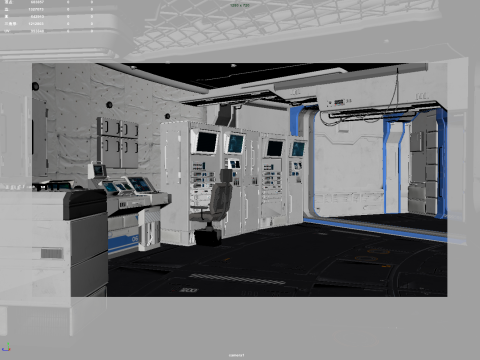Space Station 3D Model