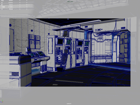 Space Station 3D Model