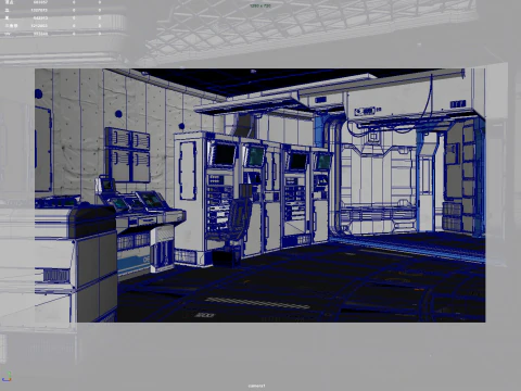 Space Station 3D Model