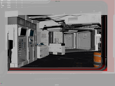 Space Station 3D Model
