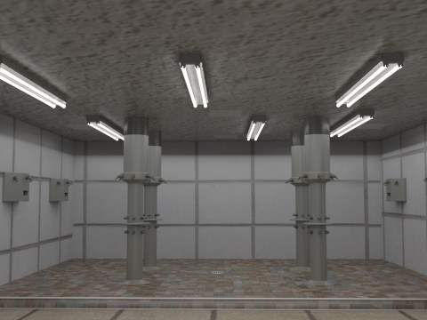 Changing Room 3D Модель