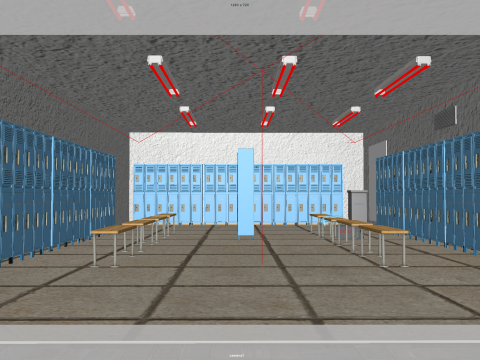 Changing Room 3D Модель